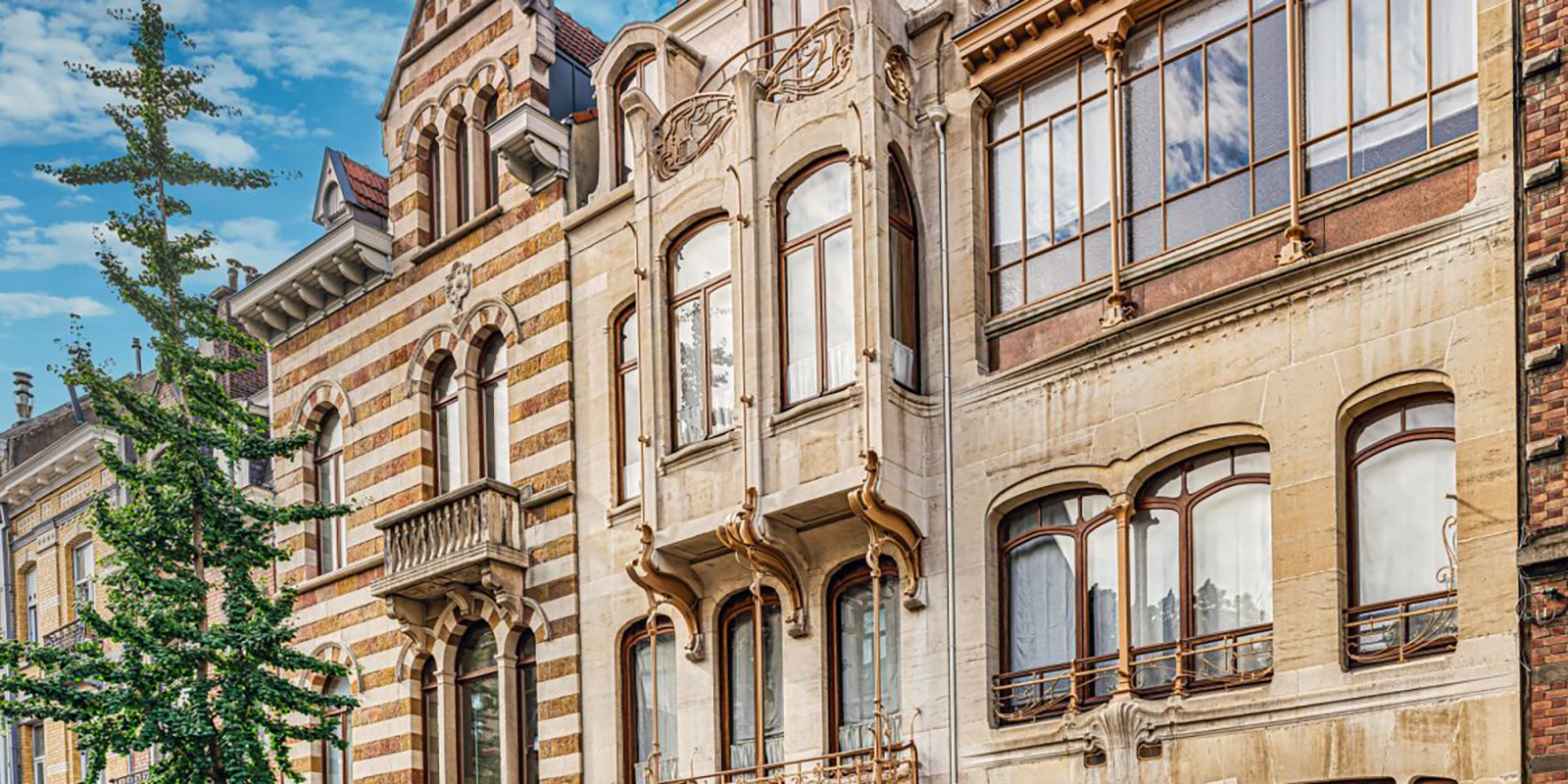 Art Nouveau wandeling door de Louizawijk, Brussel ‹ Amarant